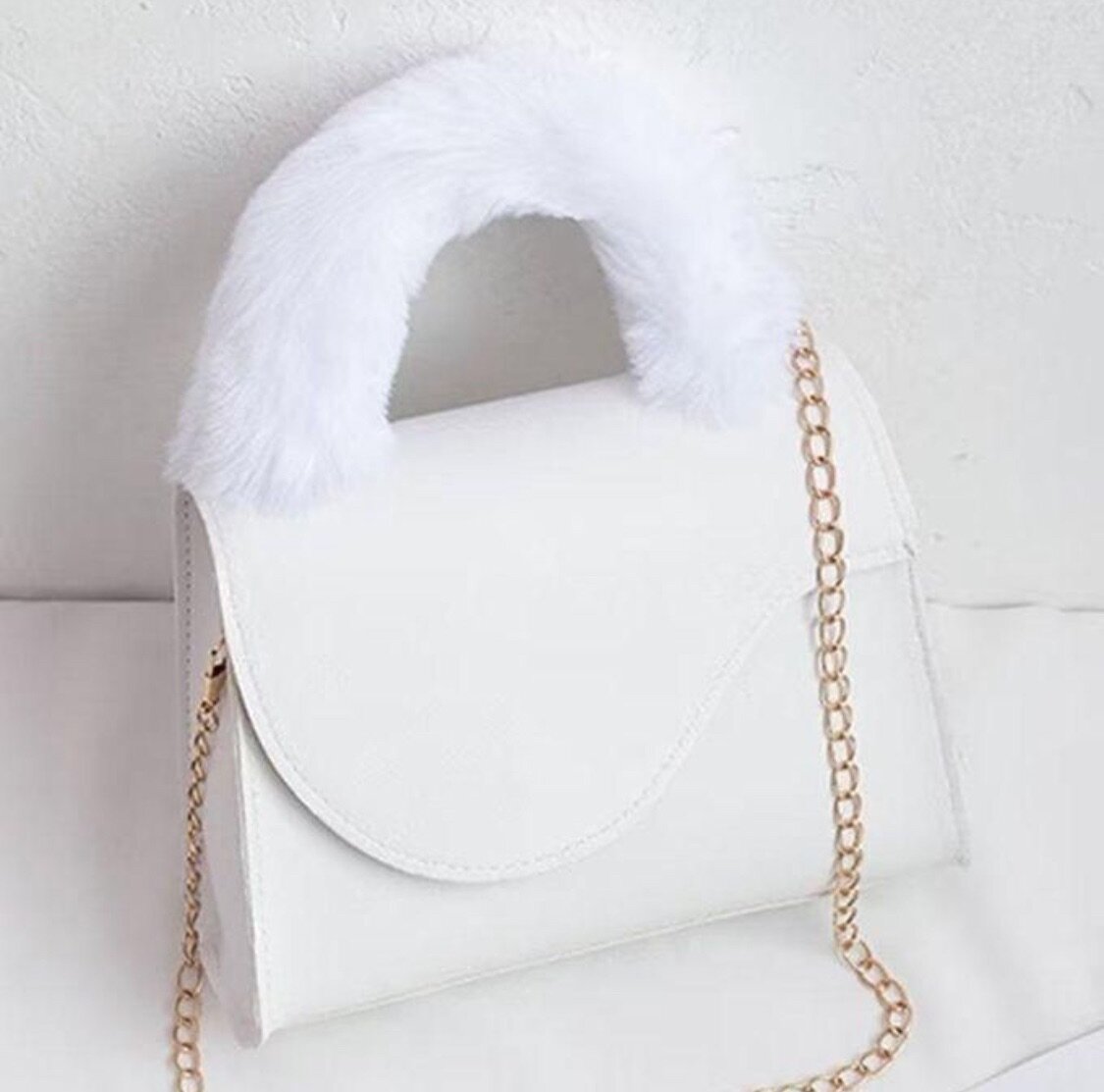 Women Crossbody Bag Plush Shou