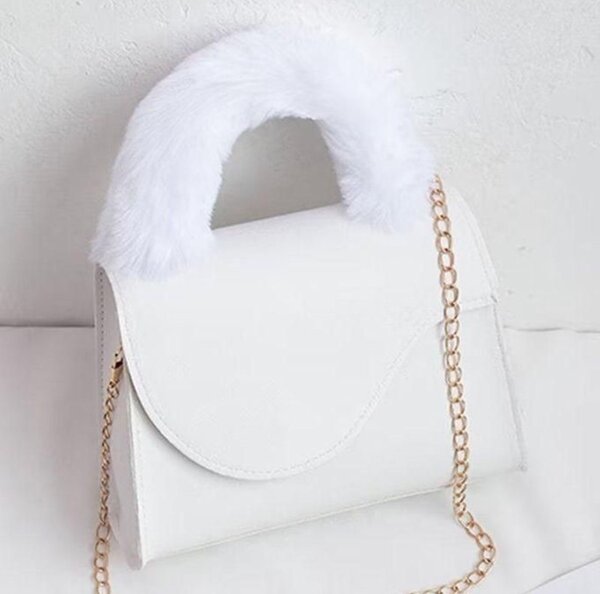 Women Crossbody Bag Plush Shou