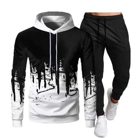 Sweat à capuche imprimé 3D