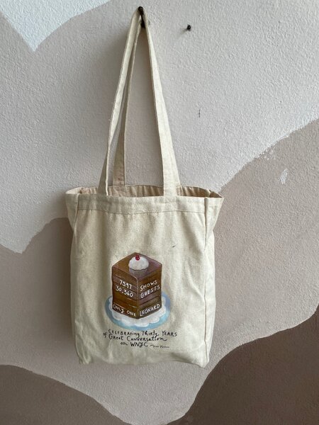 Sac fourre-tout imprimé coton