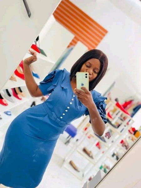 Robe bleu