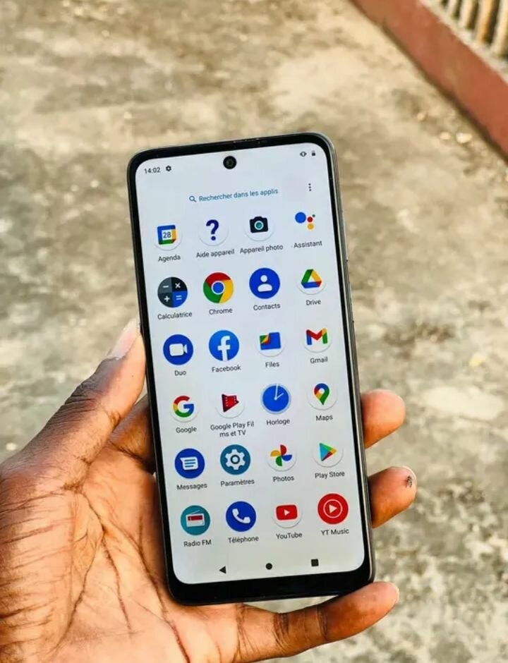 Smartphone Motorola écran moderne