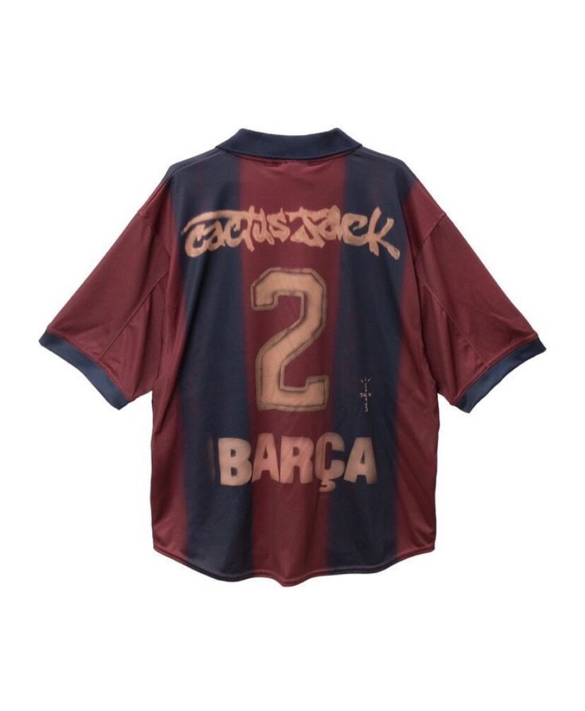 Maillot barça x travis Scott