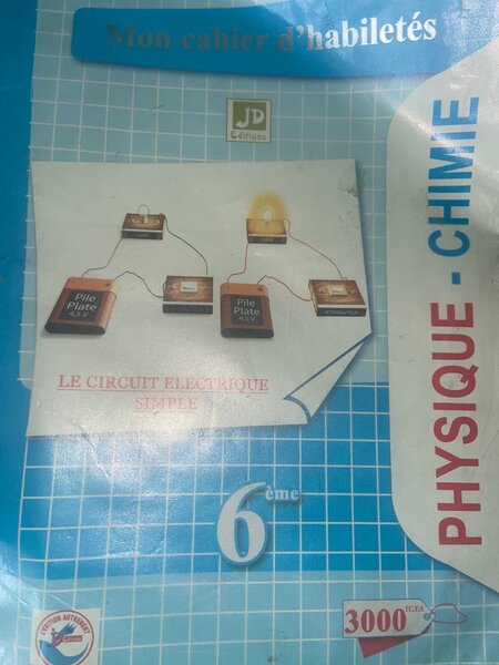 Cahier Ph-Chimie 6ème