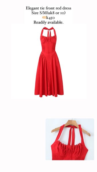 Red dress