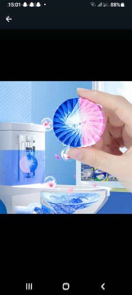 Bloc nettoyant WC parfumé