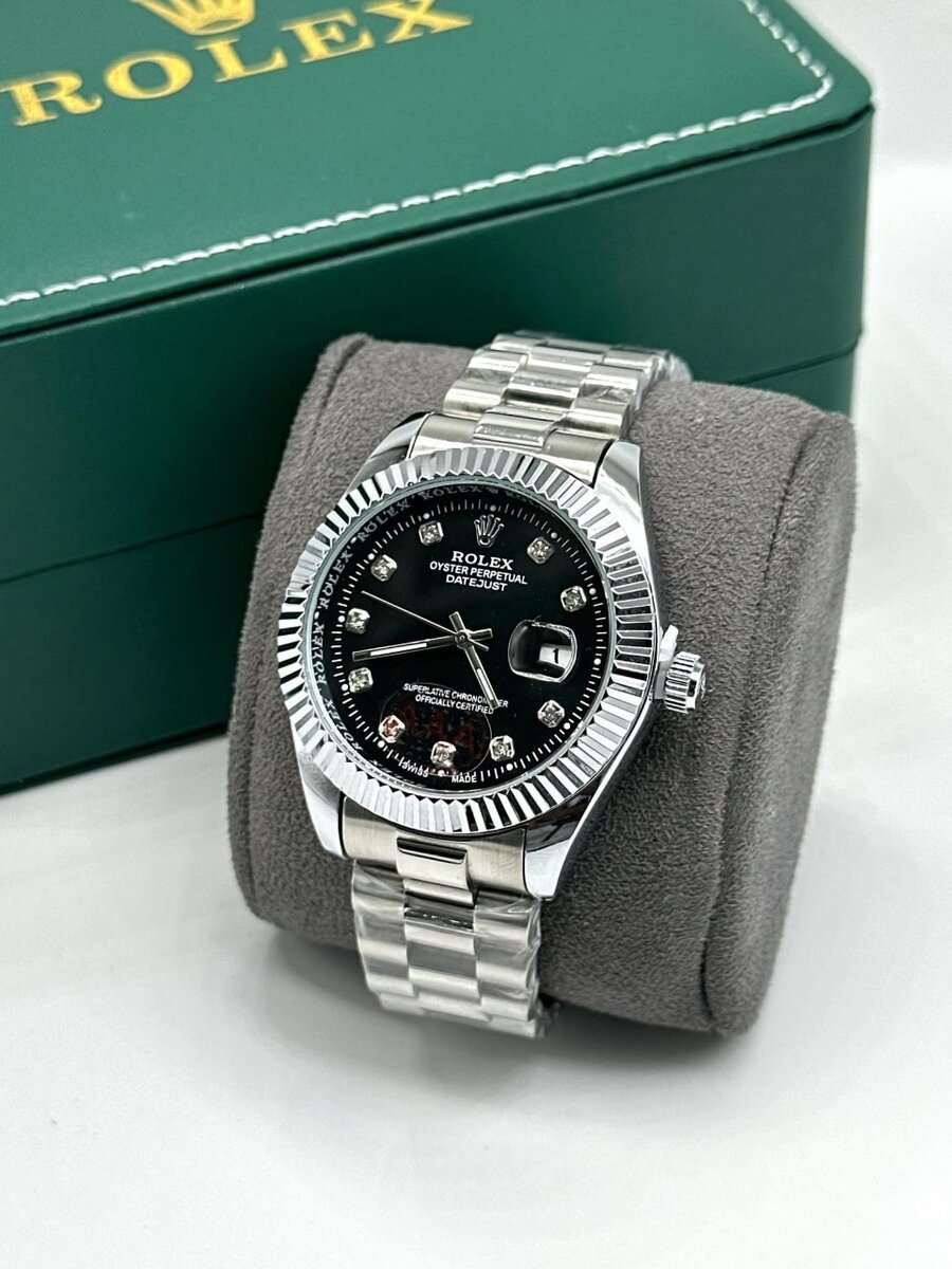 Montre homme luxe acier