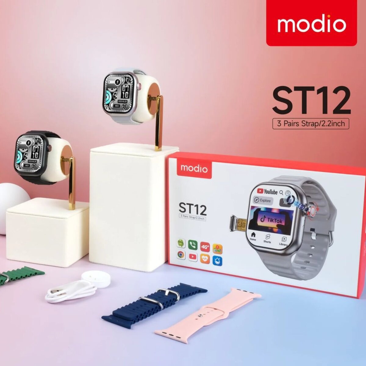 Montre à puce Modio ST12