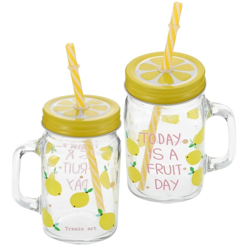 Mason jar with lid