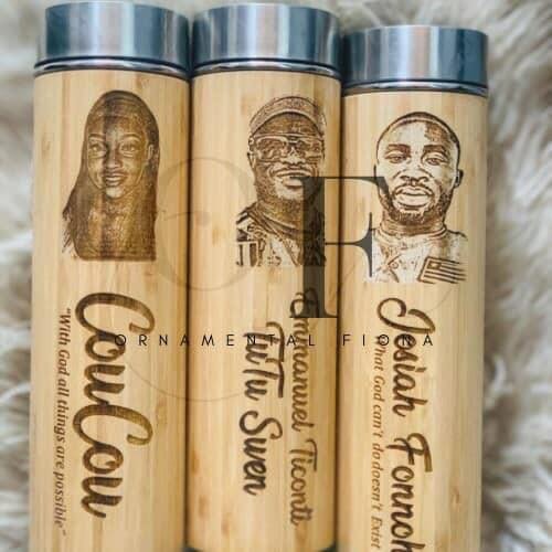 Bamboo flask