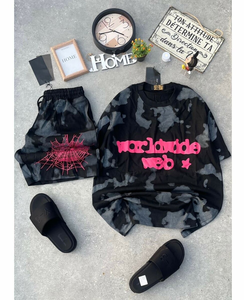 Trendy Graphic T-Shirt Set