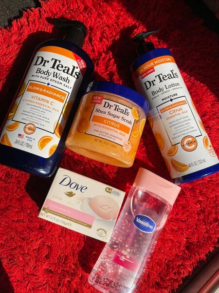 Dr Teal's et Dove
