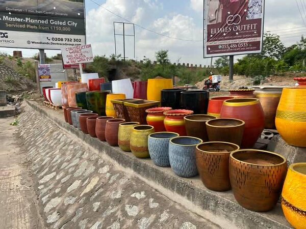 Pots and Flowers