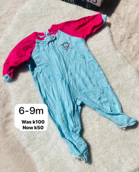 Romper rose bleu