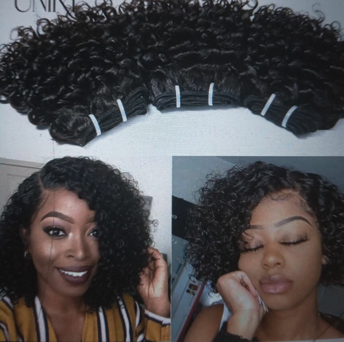 Tissage naturel, ondulé