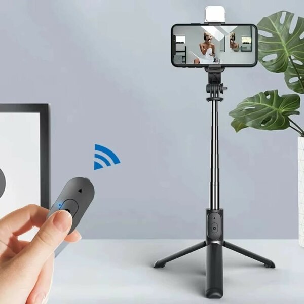Trépied Selfie Bluetooth Réglable