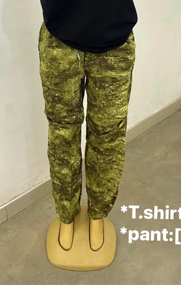 Green pant
