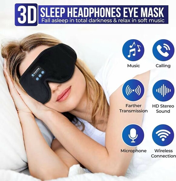 Masque de casque de sommeil