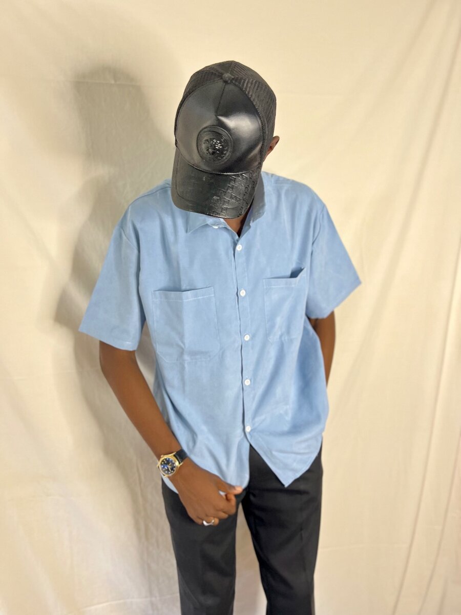Chemise bleu homme élégante