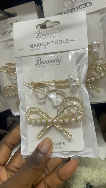 Lot de 3 barrettes