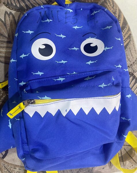 Sac à dos enfant requin bleu