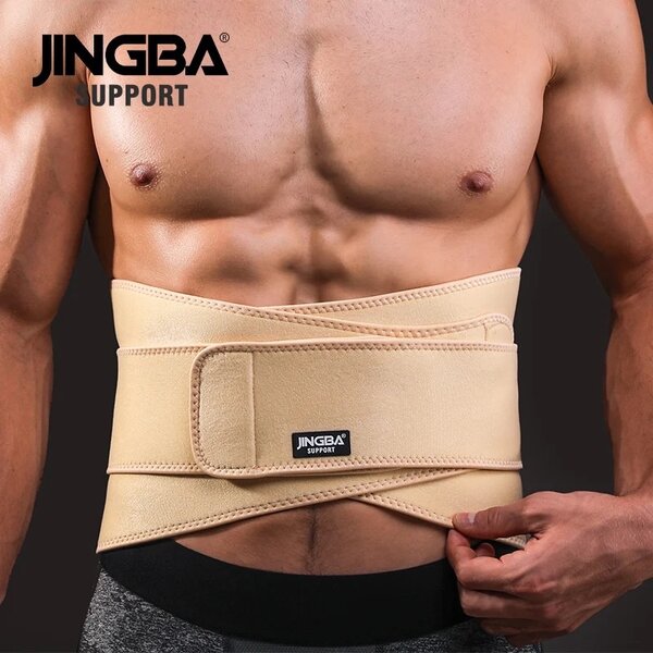 JINGBA soutien Sport sueur taille soutien ceinture