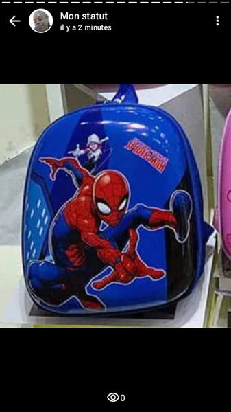 Sac à dos enfants Spiderman