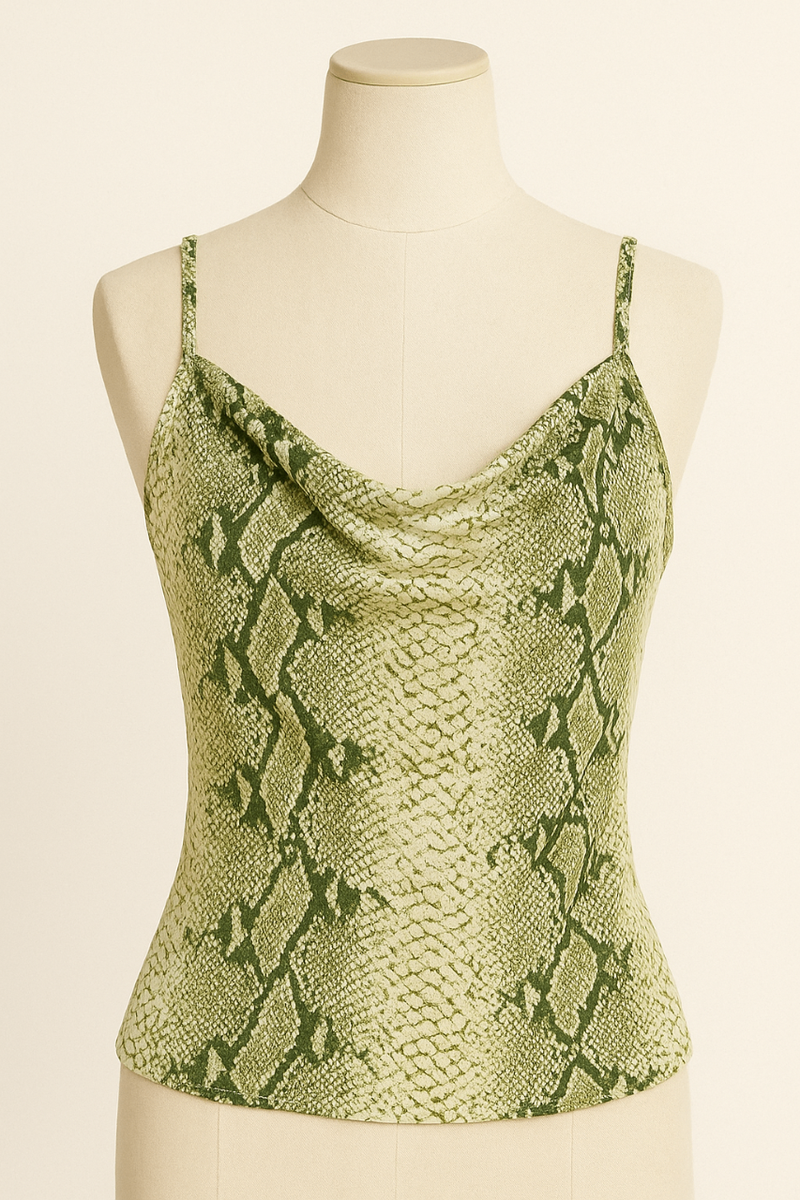 Top Camisole Imprimé Serpent