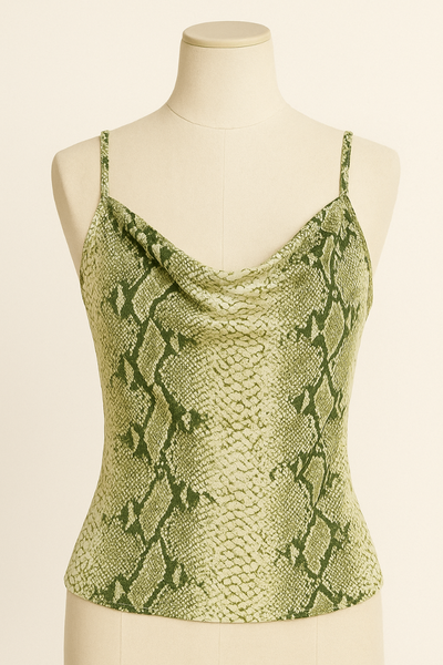 Top Camisole Imprimé Serpent