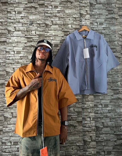 chemises oversize Stüssy