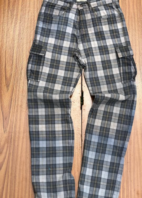 Checked cargopants