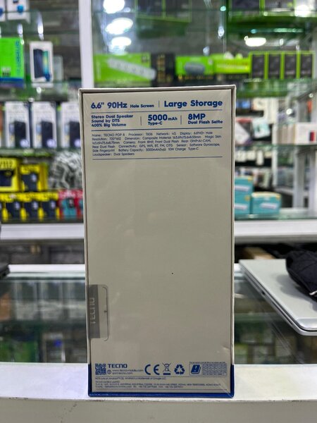 Tecno Pop 8 Neuf -2GB - 64 GB