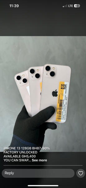 iPhone 13 128gig