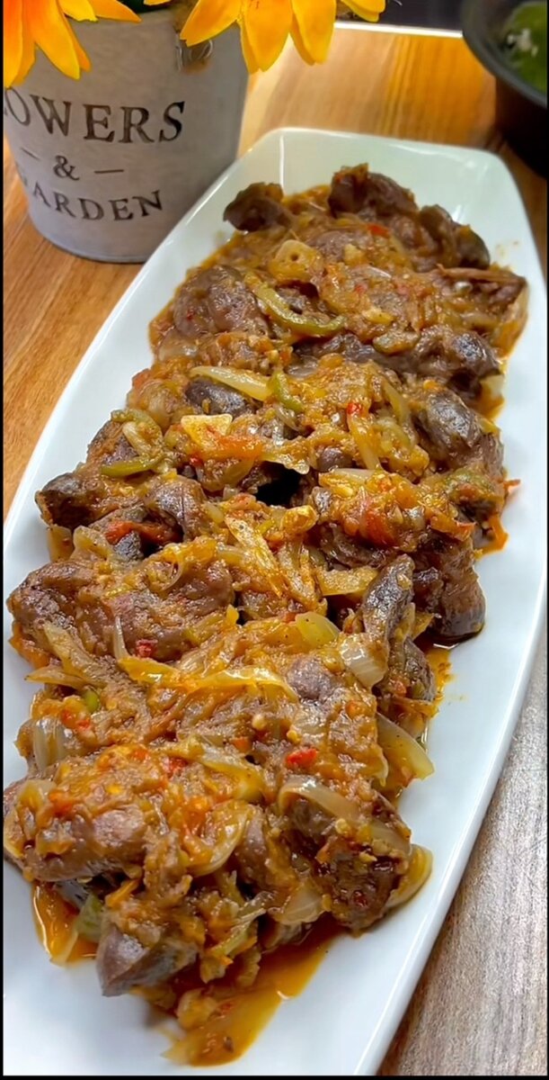 Gésier de poulet sauté