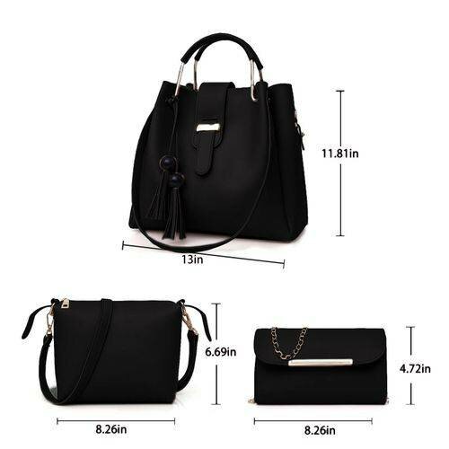 3 PCS Sacs à Main Pour Femmes