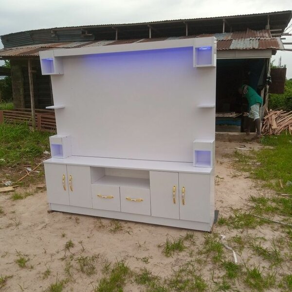 TV stand with unit