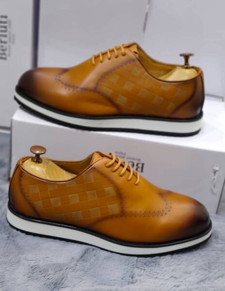 Chaussures Oxford élégantes en cuir pour hommes