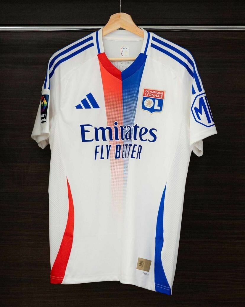 Maillot de football OL blanc