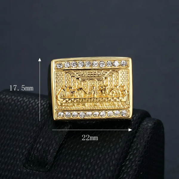 Bague Jésus et ses 12 apôtre