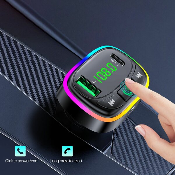 Earldom Wireless Car Modulator 3.1A Type C
