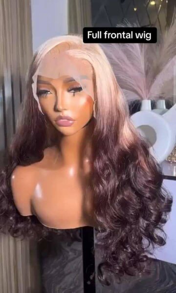 Bouncy blend hair