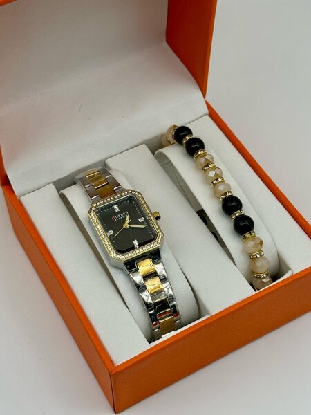 Montre et Bracelet Femme Élégant