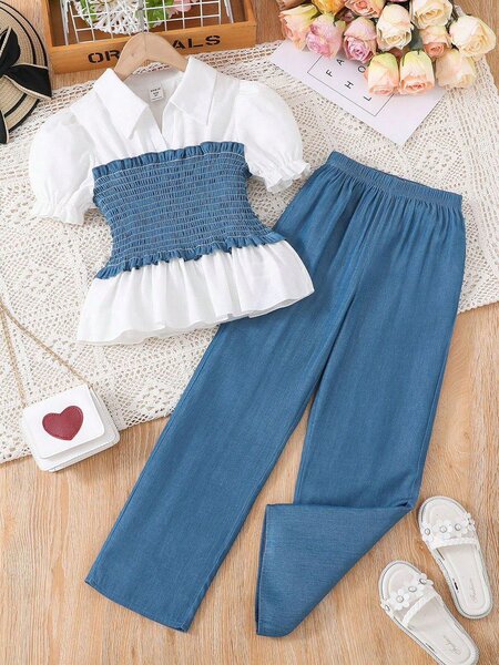 Tenue d'été élégante fille