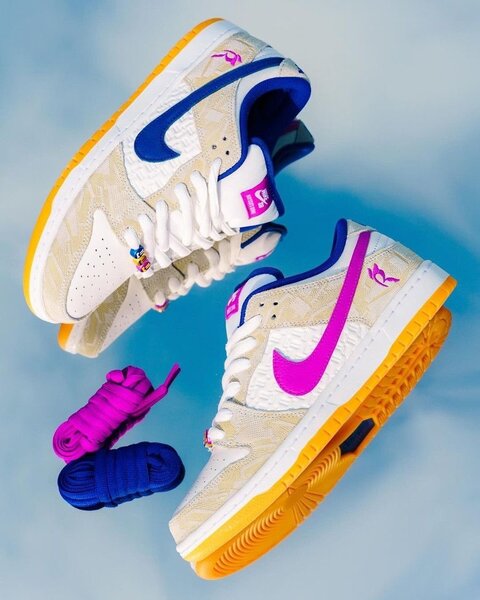 Baskets Mode Multicolores
