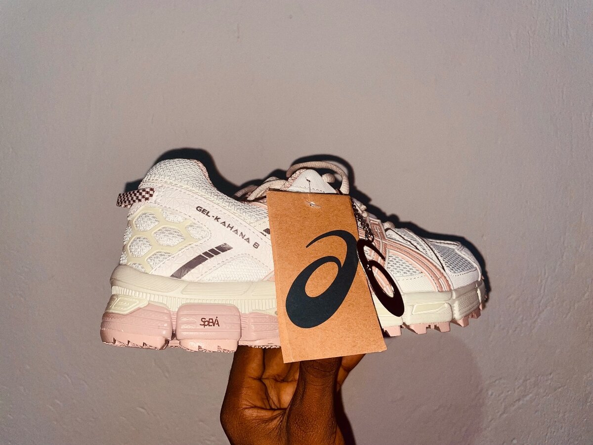 ASICS gel-kahana-8 (white pink)