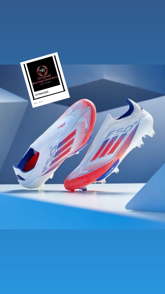 Chaussure de sport adidas F50 authentique avec sa boîte