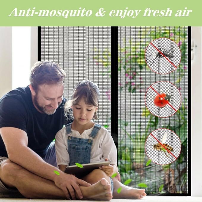Magnetic door net (210*110)cm