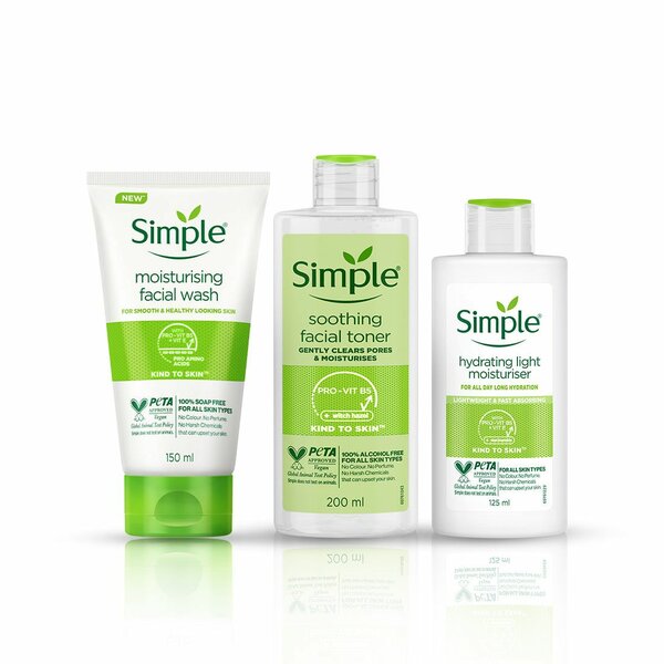 Face wash , toner and  moisturizer set 200gh