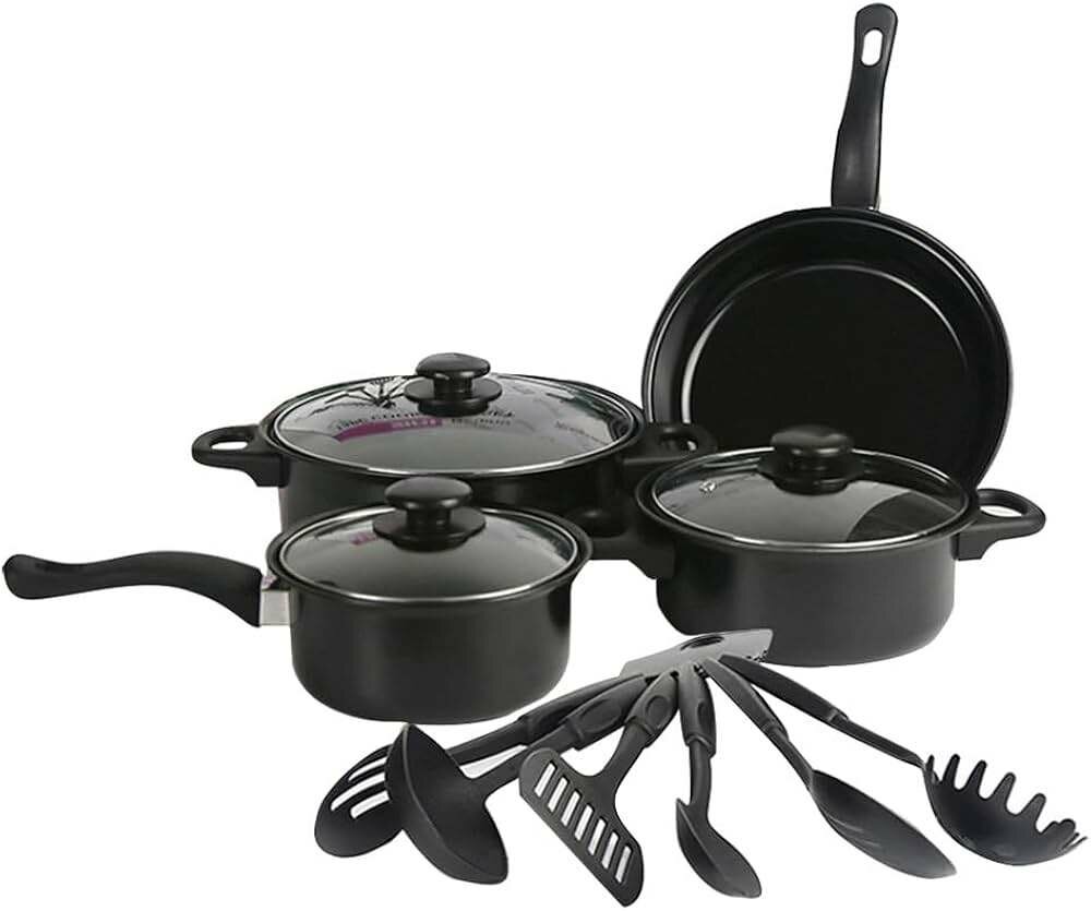 Dinette africaine avec ustensiles de cuisine 13 pièces antia