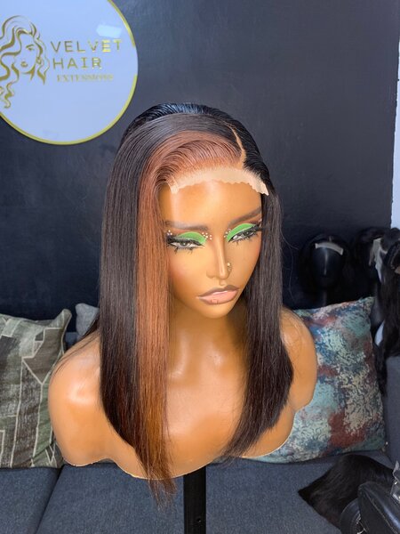 2 tone wig